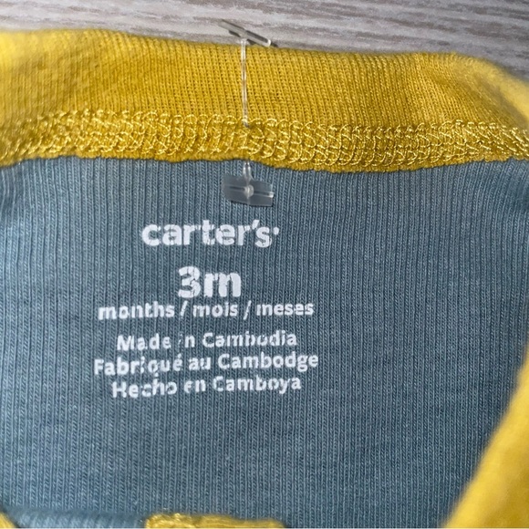 Carter’s Baby Boy Sleep and Play Sleeper Size 3 Months - Picture 3 of 3